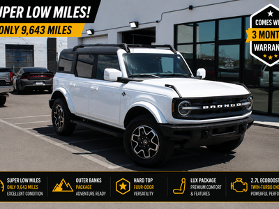 2023 Ford Bronco Outer Banks Advanced