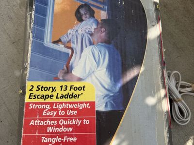 Kidde 2 Story 13 Foot Emergency Escape Ladder