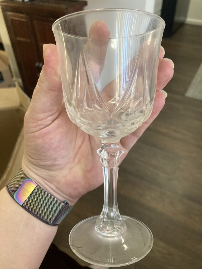 Vintage French Lead Crystal Glasswear Sets