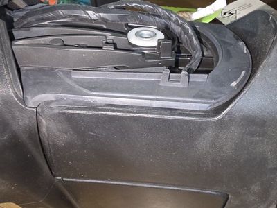 Ram Truck Side Mirror - Chrome with LED (Passenger Side)