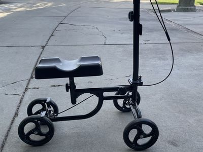 Knee Scooter/ medical Knee Walker Mobility Aid - Adjustable Height for Injury Recovery