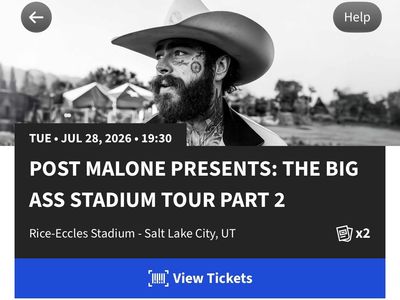 Post Malone: Big Ass Stadium Tour