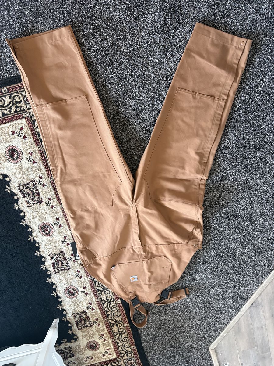 FR Carhartt Duck Bib Overall Unlined