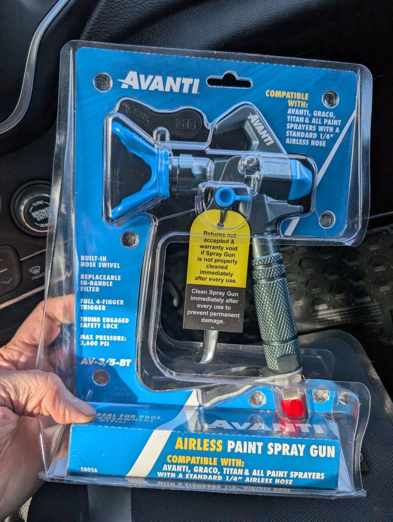 Avanti Airless Paint Sprayer gun