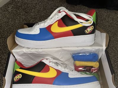 Nike Air Force 1 '07 QS UNO Edition Size 12 Men's / 13.5 Women's