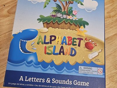 Alphabet Island Learning Resources Board Game