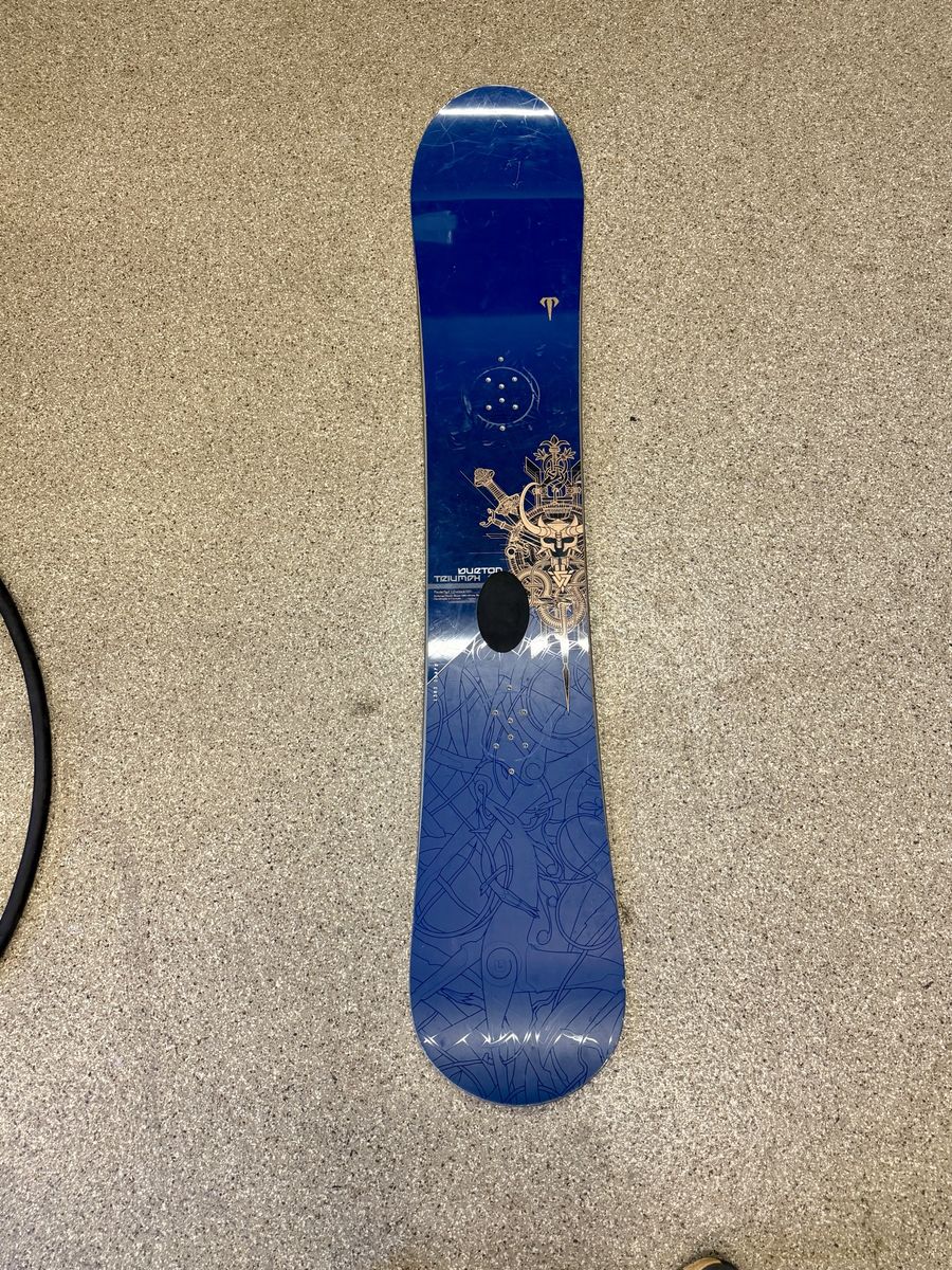 Burton Triumph Snowboard - Blue/Gold - Men's 162cm