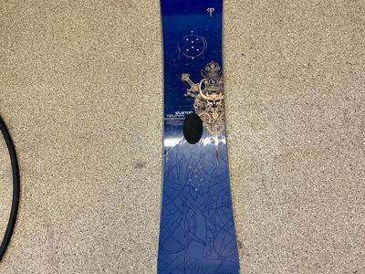 Burton Triumph Snowboard - Blue/Gold - Men's 162cm