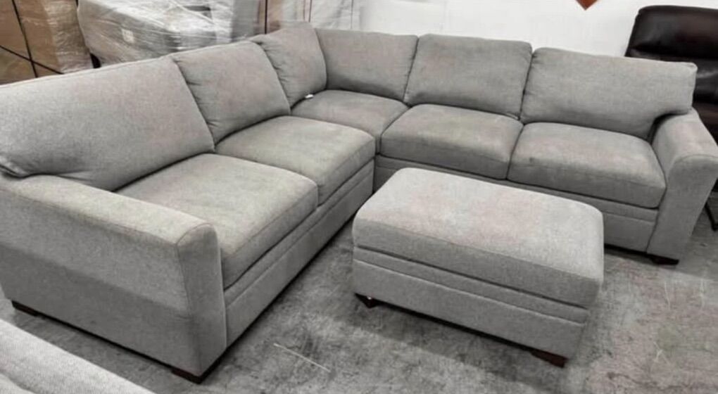 Sofa Sectional Ottoman Fabric