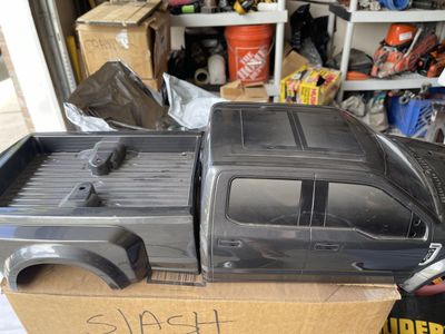 Cen racing Ford F-450 Platinum RC Truck Body Grey/Black $20