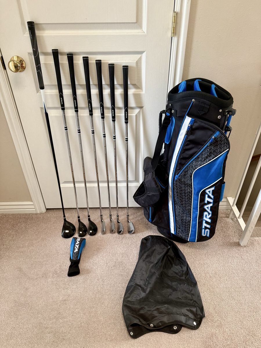 LEFT Men’s Callaway Strata Ultimate Golf Club Set