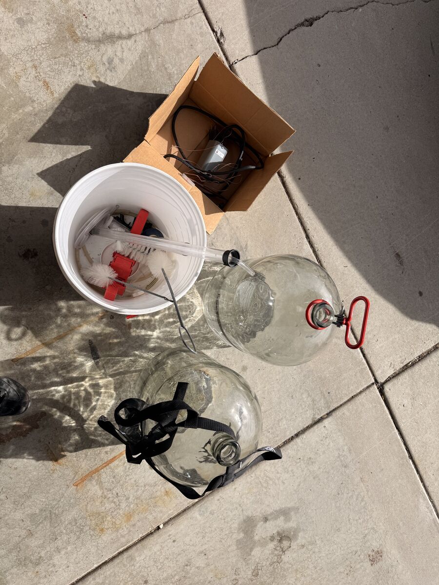 Beer Thermostat and Carboys