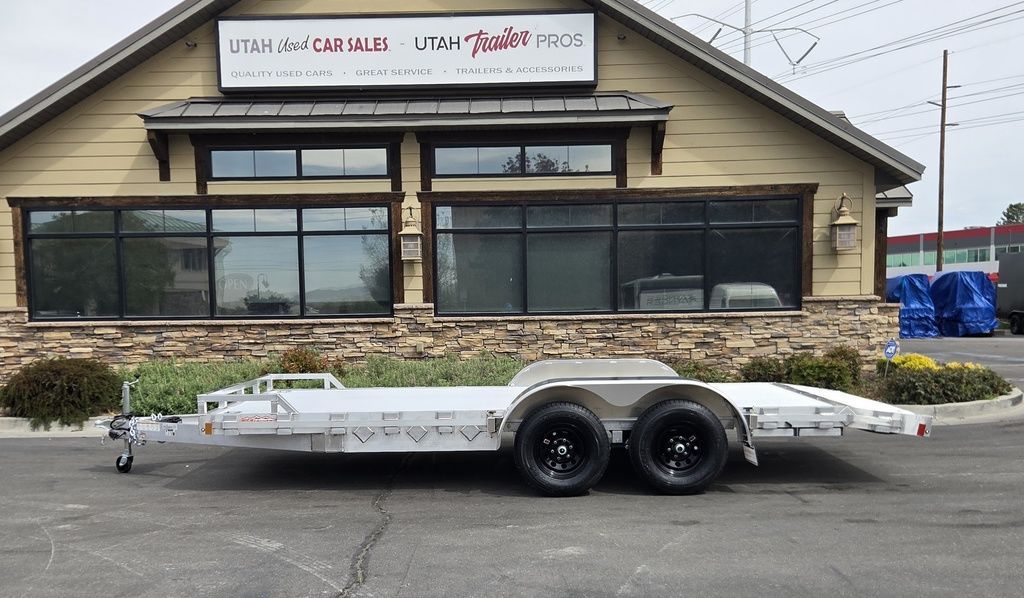 7x18 High Country Aluminum Open Deck Car Hauler Utility Equipment Trailer High Country 2026
