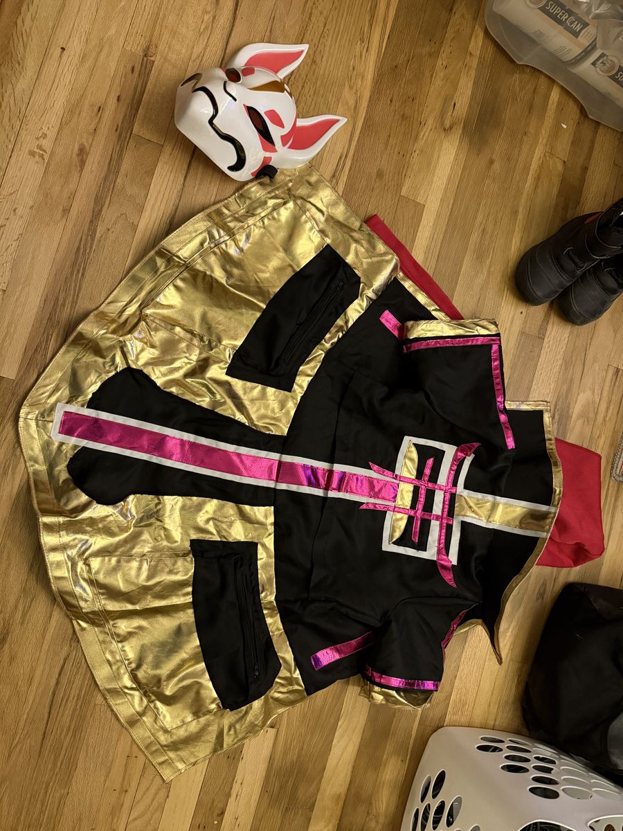 Fornite Drift Costume With pockets And Mask