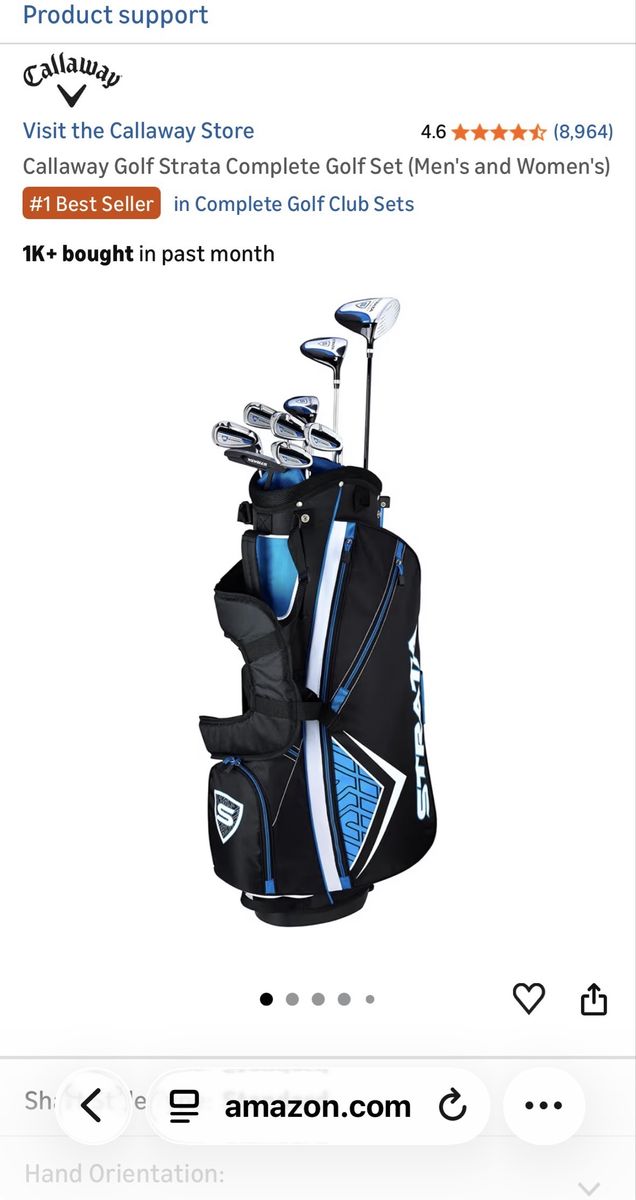 Callaway Golf Strata Complete Golf Set