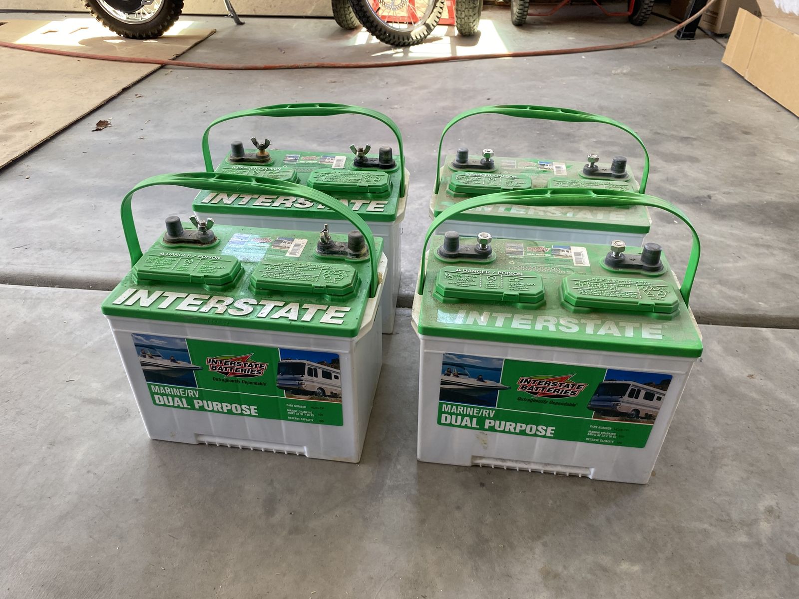 4 RV Batteries