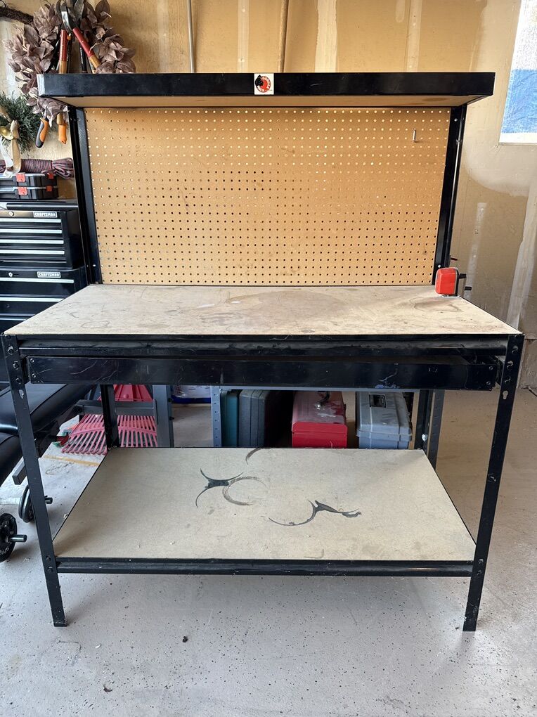 Gorilla Rack Work Bench- Tons Of Storage