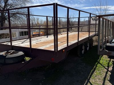 Flat Bed Trailer - Removable Sides