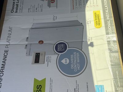 Rheem Performance Platinum High Efficiency Indoor Tankless Gas Water Heater (199,900 BTU)
