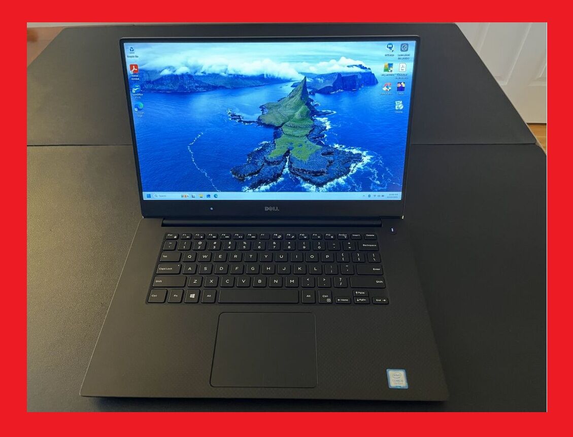 15.6'' Dell i5-7440HQ @3.8GHz 256GB SSD 500GB HDD 16GB Precision 5520 Windows 11 Laptop Computer