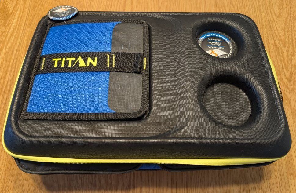 Titan Deep Freeze Collapsible TableTop Cooler