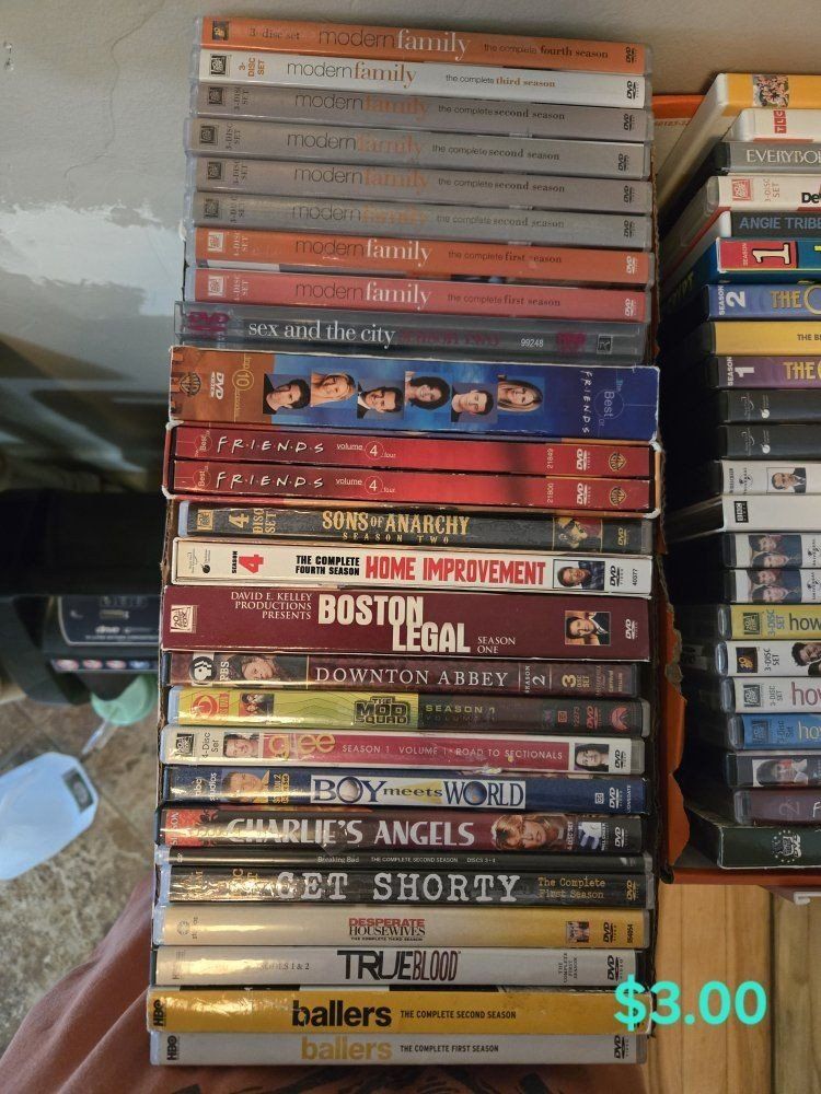 DVD'S- SEASONS/SERIES
