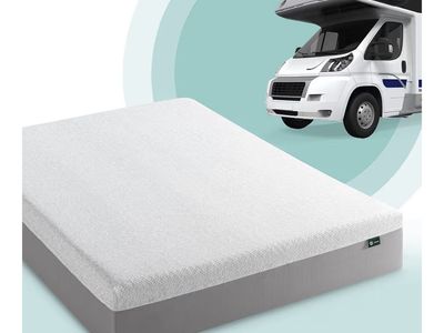 Zinus Ultima RV Memory Foam Mattress Short Queen, Fiberglass Free, Medium Firm