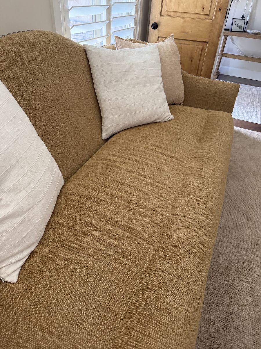 Large Gold Couch