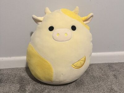 Yellow lemon squishmallow 19cm
