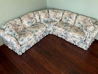 Vintage Floral Chintz Sectional/Couch