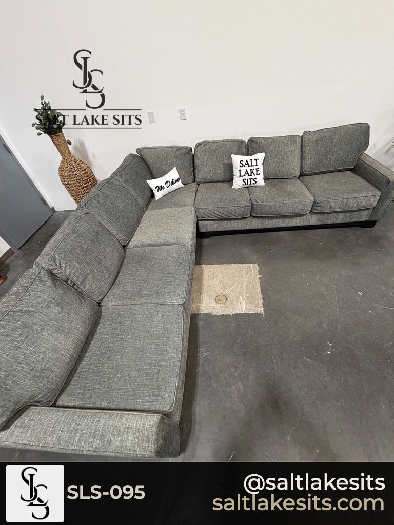 Sage Green L-Shape Sectional