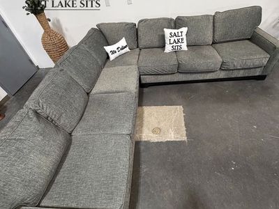 Sage Green L-Shape Sectional