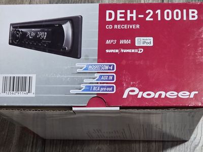 Pioneer DEH-2100IB Car CD Receiver with MP3/WMA Playback iPod Connectivity