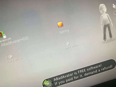 xbox 360 a bad avatar *scam buyer beware*