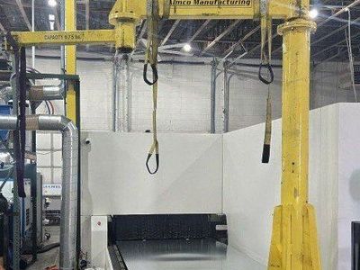 Aimco Jib Crane and Barrel Grabber