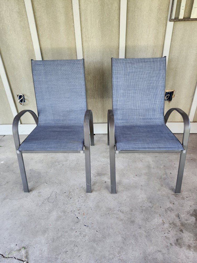 Patio Chairs - Stackable