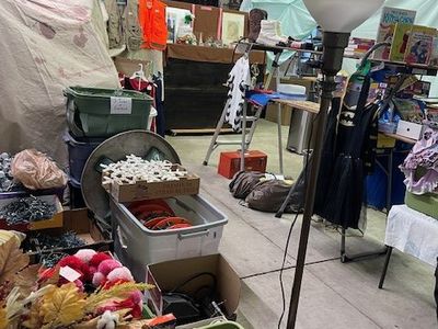 A little bit of everything...a garage sale Friday and Saturday