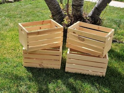 Wood crates