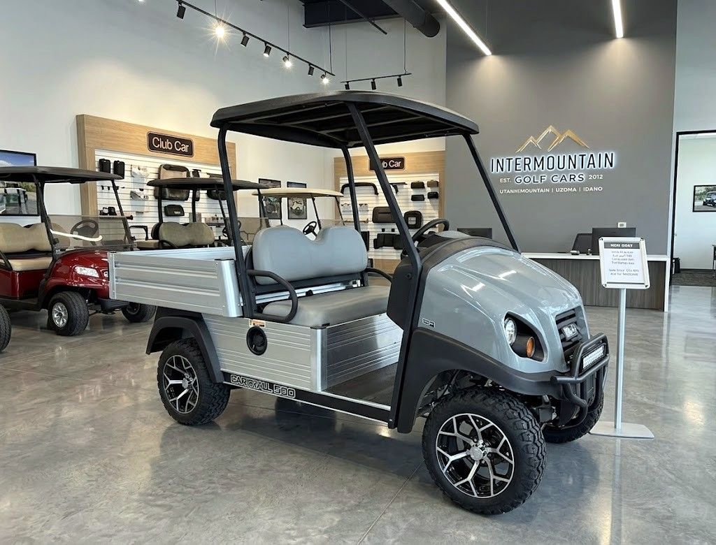 New Gray 2026 Club Car Carryall 500 Gas Utility Cart