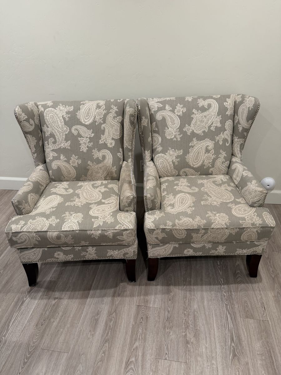 2 arm chairs 