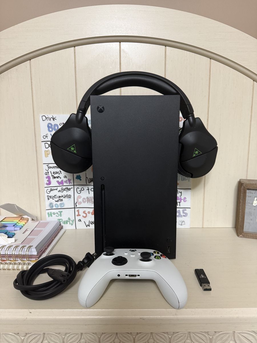 Xbox Series X With Headset