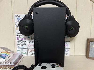 Xbox Series X With Headset