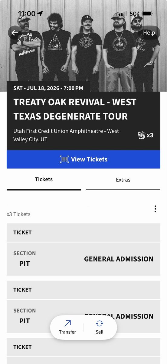 Treaty oak revival pit tickets