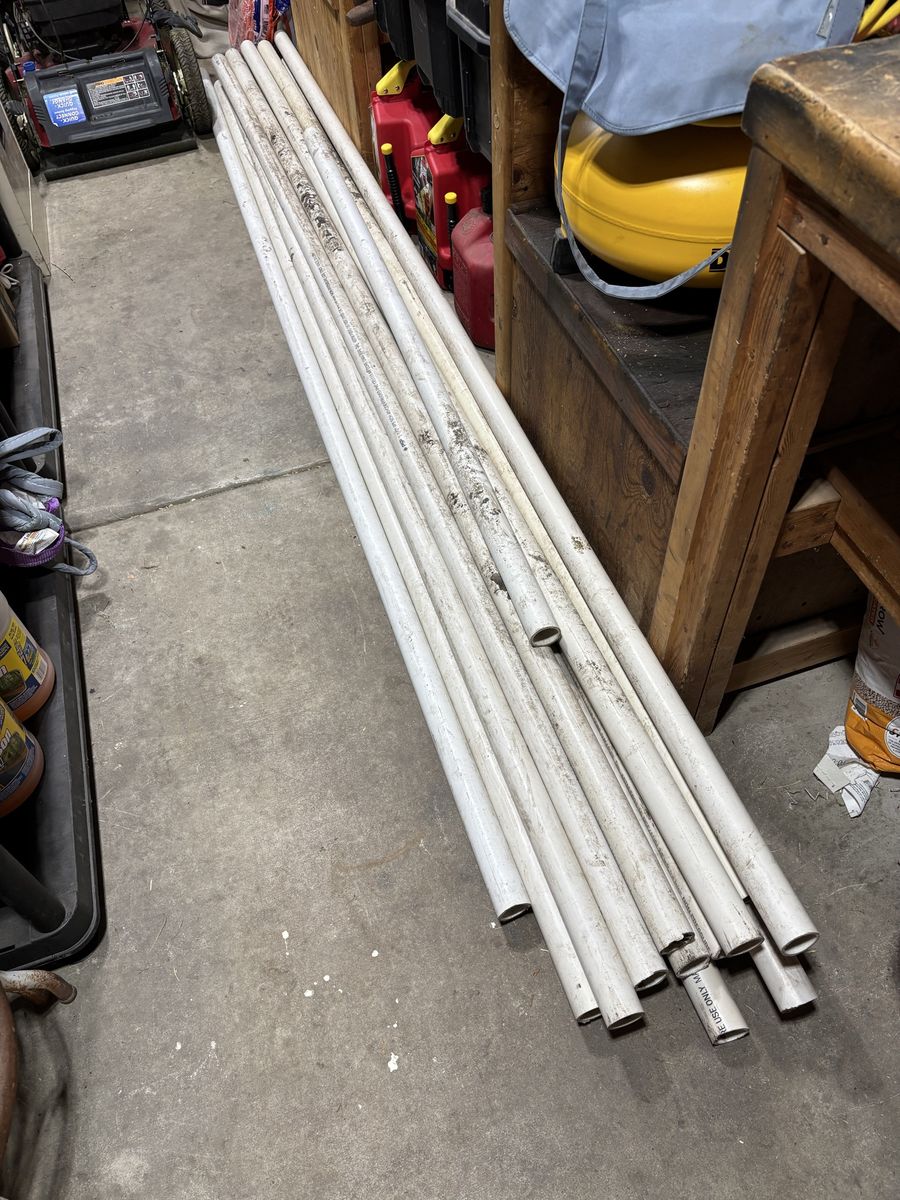 1 1/2” Schedule 40 PVC Pipe