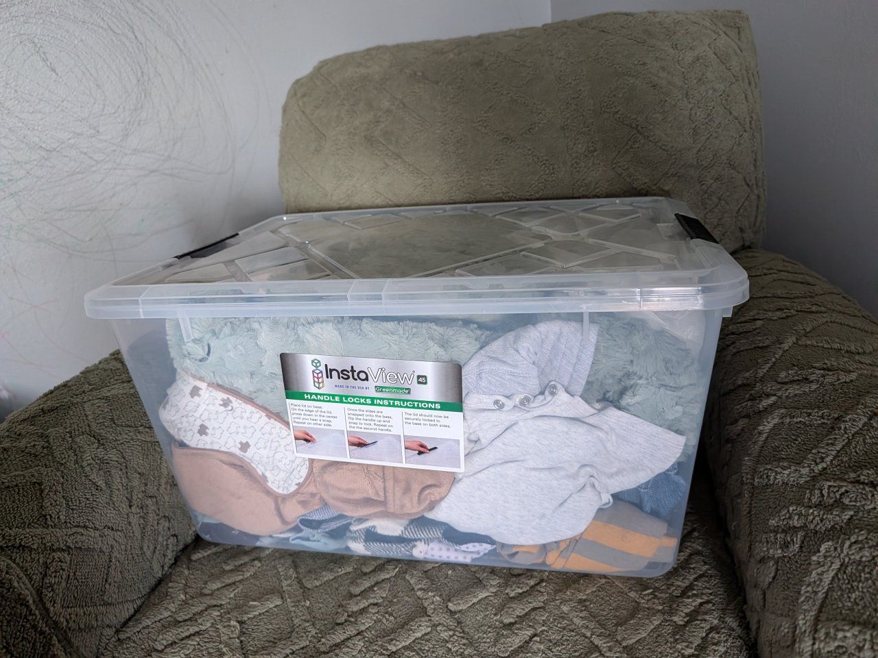 Baby Clothes Tote