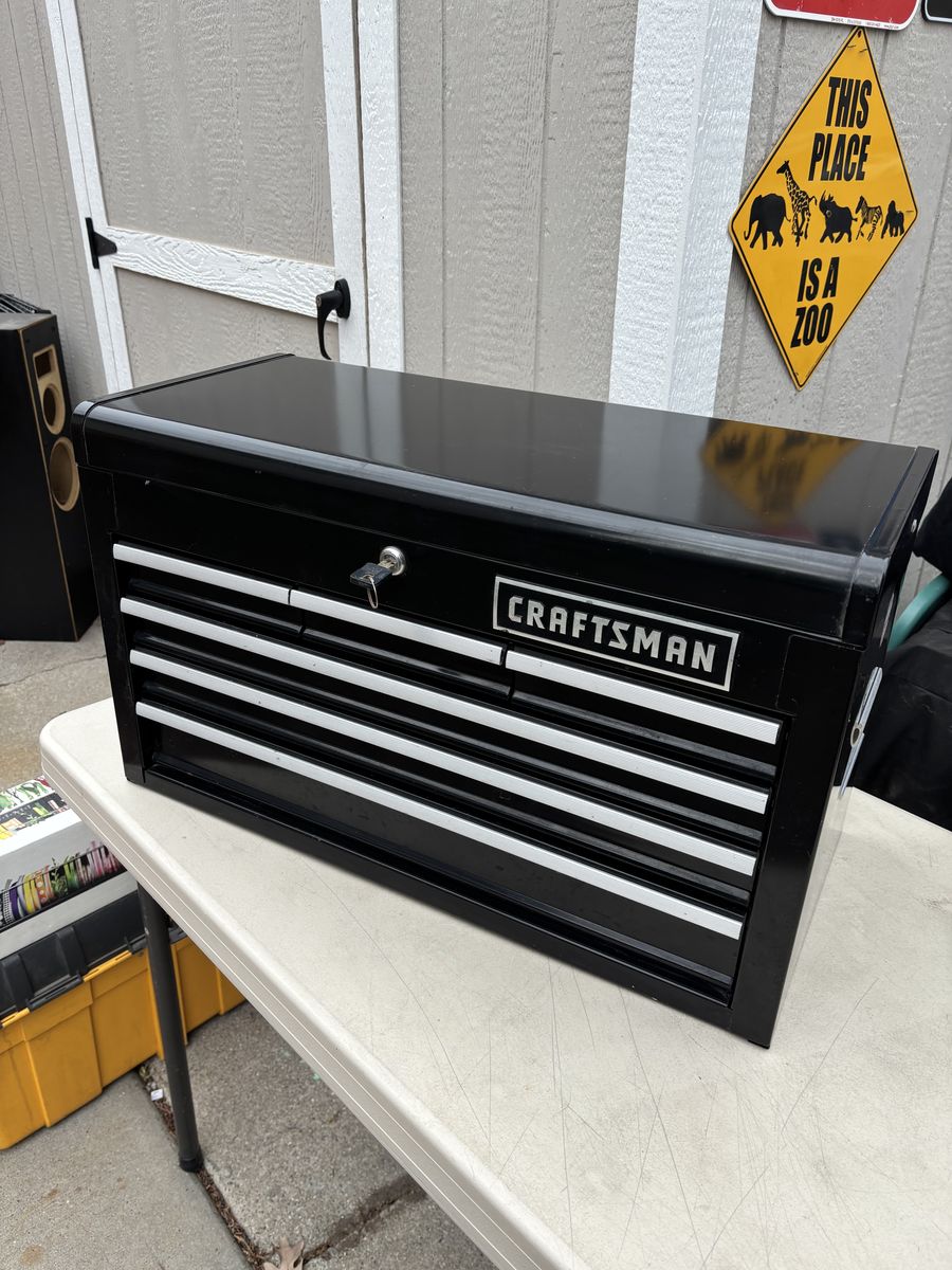 CRAFTSMAN 6 Drawer Ball-bearing Steel Tool Chest