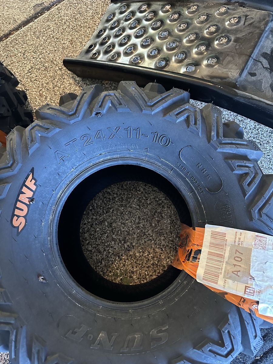 Atv tire sunf  new
