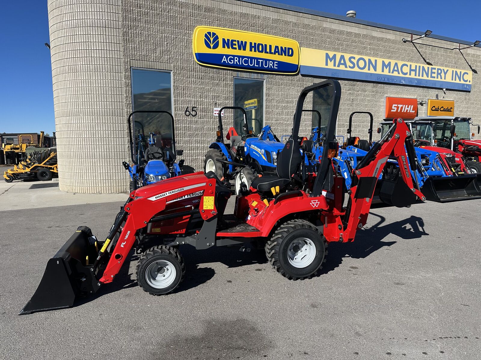 Massey Ferguson 1GC.23B - Subcompact Tractor Loader Backhoe