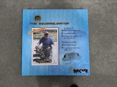 Squirrel live trap, Squirrelinator