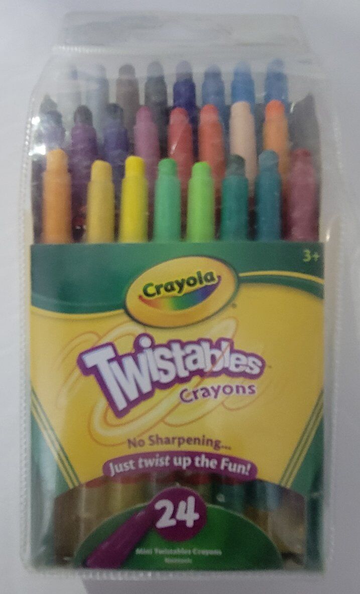 Twistable crayons